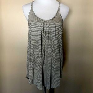 Loft black and white swing tank